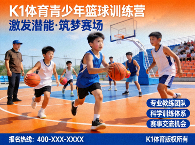 开云的登录网址为青少年篮球训练营设计的体育营销活动